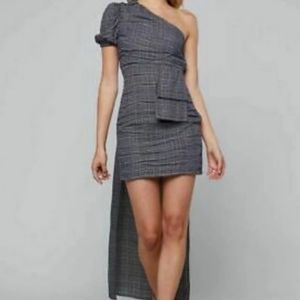 NWT Bebe Principessa Plaid Dress